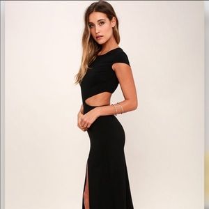 <<NWT>> LULU’s Black conversation piece dress